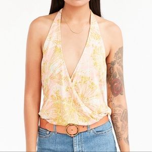 Urban Outfitters Kimchi Blue Drape Halter Top